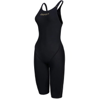Womens Performance Speed Zipfree Sleeveless Shorty Swim Kneeskin